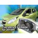 Heko 2 dielny deflektor Chevrolet Spark 5 dverový hatchback 2010- (10530)