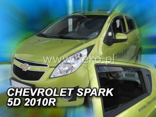 Heko 4 dielny deflektor Chevrolet Spark 5 dverový hatchback 2010- (10531)