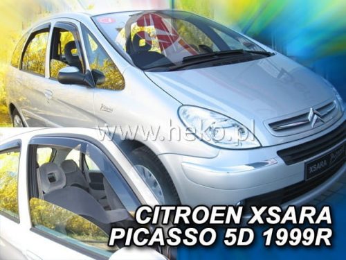 Heko 2 dielny deflektor Citroen Xsara Picasso 5 dverový hatchback 2000-2007 (12222)