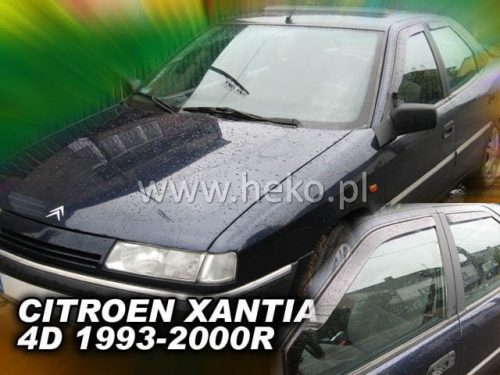 Heko 4 dielny deflektor Citroen Xantia 5 dverový hatchback 1993-2001 (12240)