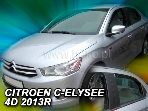 Heko 4 dielny deflektor Citroen C-Elysee 4 dverový 2013- (12257)