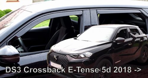 Heko 4 dielny deflektor Citroen DS3 Crossback E-Tense 5 dverový+ha HB 2018-