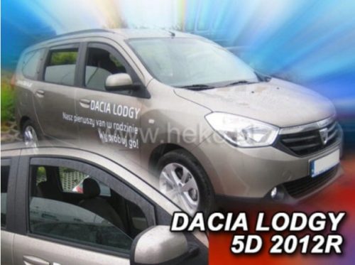 Heko 2 dielny deflektor Dacia Dokker SZGK 2013- , Dacia Lodgy 5 dverový 2013- (13109)