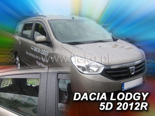 Heko 4 dielny deflektor Dacia Lodgy 5 dverový 2013- (13110)