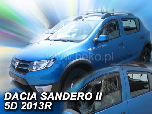 Heko 4 dielny deflektor Dacia Sandero/Stepway 5 dverový 2013-2020 (13113)