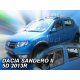 Heko 4 dielny deflektor Dacia Sandero/Stepway 5 dverový 2013-2020 (13113)