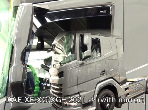 Heko 2 dielny deflektor Daf XF/XG/XG+Verzia pre EÚ zrkadlová verzia 2021-