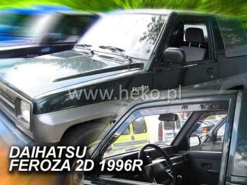 Heko 2 dielny deflektor Daihatsu Feroza 2 dverový/3 dverový hatchback 1988-2000 (13208)