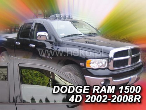 Heko 2 dielny deflektor Dodge Ram 4 dverový double cab 2002- (13414)