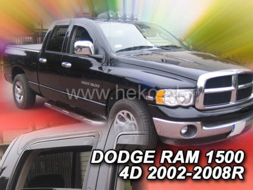 Heko 4 dielny deflektor Dodge Ram 4 dverový double cab 2002-