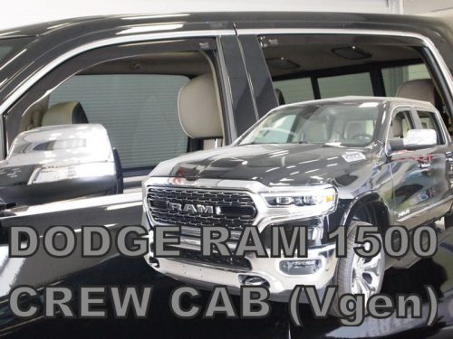 Heko 4 dielny deflektor Dodge Ram 1500 V. 4 dverový+ha. 2019- CREW kabin (13421)