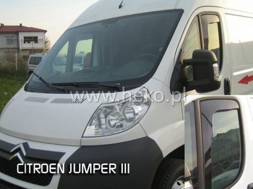 Heko 2 dielny deflektor Fiat Ducato 2 dverový single cab/4 dverový double cab/Van 4 dverový 2006-, Peugeo