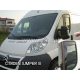 Heko 2 dielny deflektor Fiat Ducato 2 dverový single cab/4 dverový double cab/Van 4 dverový 2006-, Peugeo