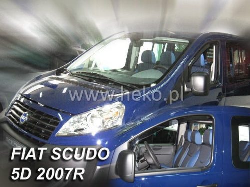 Heko 2 dielny deflektor Citroen Jumpy 2007-, Fiat Scudo Van 4/5 dverový 2007-, Peugeot Expert 4/5 dverový