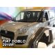 Heko 2 dielny deflektor Fiat Doblo 5 dverový 2010- , Opel Combo Van C 2/3 dverový 2011- (15166)