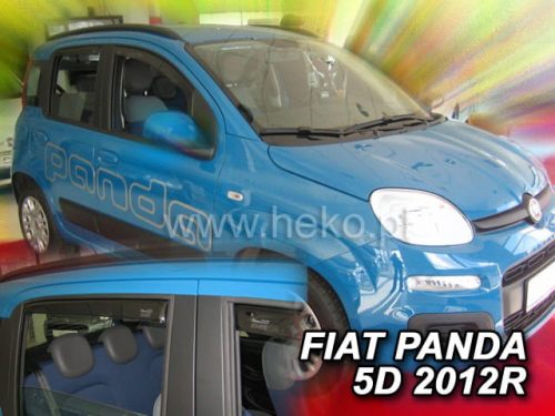 Heko 4 dielny deflektor Fiat Panda 5 dverový hatchback 2012- (15168)