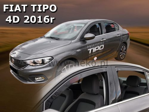 Heko 4 dielny deflektor Fiat Tipo 4 dverový sedan, 5 dverový hatchback 2016- (15177)