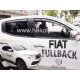 Heko 4 dielny deflektor Fiat Fullback 4 dverový 2016- (15179)