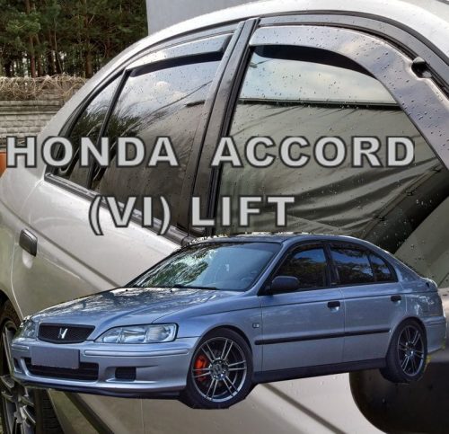 Heko 4 dielny deflektor Honda Accord 5 dverový hatchback 1998-2003