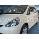 Heko 2 dielny deflektor Honda Jazz 5 dverový hatchback 2002-2008 (17119)