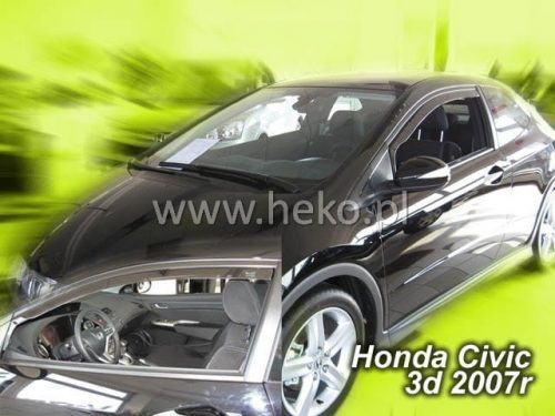 Heko 2 dielny deflektor Honda Civic 3 dverový hatchback 2006- (17143)