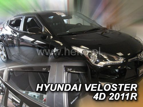 Heko 4 dielny deflektor Hyundai Veloster 4 dverový 2011- (17272)