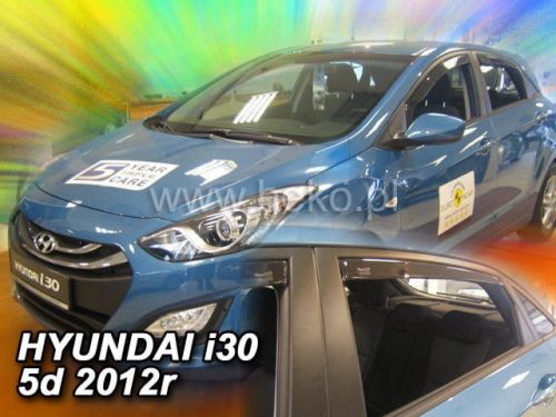 Heko 4 dielny deflektor Hyundai i30 5 dverový hatchback 2012- (17274)