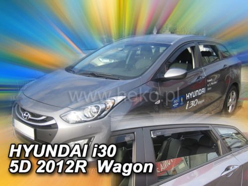 Heko 4 dielny deflektor Hyundai i30 CW 5 dverový combi 2012-