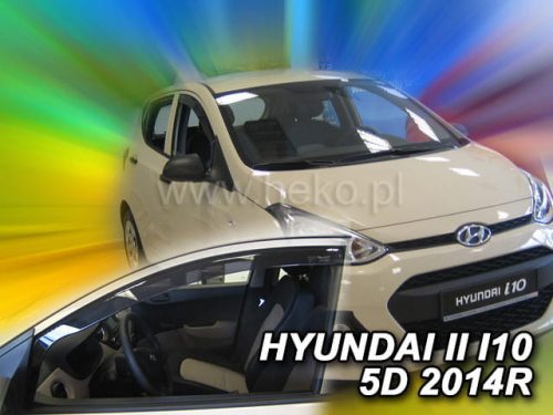 Heko 2 dielny deflektor Hyundai i10 5 dverový 2013- (17277)