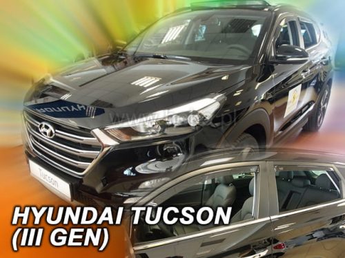 Heko 4 dielny deflektor Hyundai Tucson 5 dverový SUV 2015- (17285)