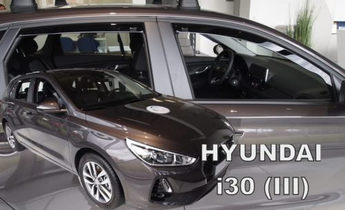 Heko 4 dielny deflektor Hyundai i30 5 dverový hatchback, i30 CW 5 dverový combi 2017- (17291)