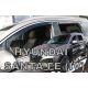 Heko 4 dielny deflektor Hyundai SantaFe 5 dverový 2018- (17295)