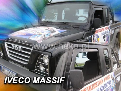 Heko 2 dielny kamion deflektor Iveco Massivf 2 dverový 2007-2011 (18106)