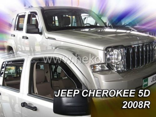 Heko 2 dielny deflektor Jeep Cherokee 5 dverový 2008- (19120)