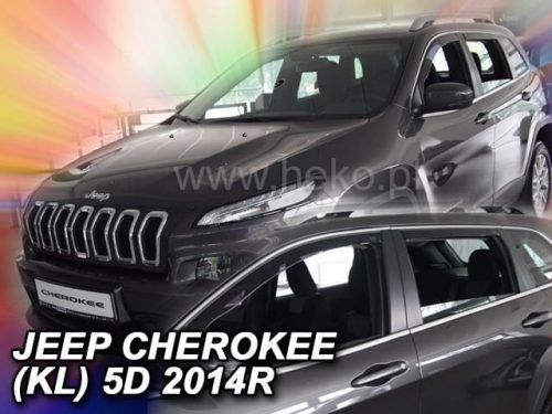 Heko 4 dielny deflektor Jeep Cherokee 5 dverový 2014- (19125)