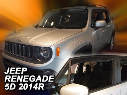 Heko 2 dielny deflektor Jeep Renegade 5 dverový SUV 2015- (19126)