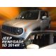 Heko 2 dielny deflektor Jeep Renegade 5 dverový SUV 2015- (19126)