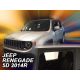 Heko 4 dielny deflektor Jeep Renegade 5 dverový SUV 2015- (19127)