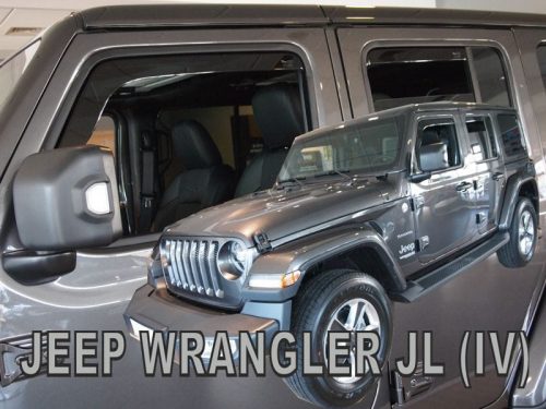 Heko 4 dielny deflektor Jeep Wrangler JL IV 5 dverový+ha 2019-