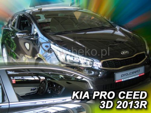 Heko 2 dielny deflektor KIA Pro Cee d 3 dverový hatchback 2012- (20115)