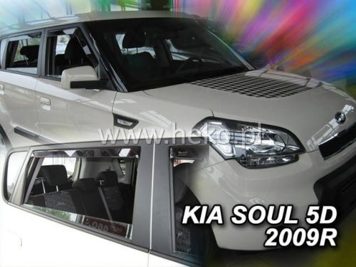 Heko 4 dielny deflektor KIA Soul 5 dverový 2008- (20141)