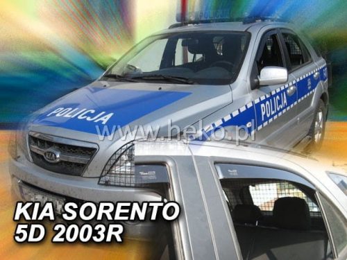 Heko 4 dielny deflektor KIA Sorento 5 dverový 2002-2009 (20142)