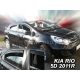 Heko 4 dielny deflektor KIA Rio 5 dverový hatchback 2011- (20153)