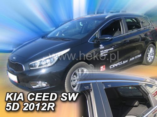 Heko 4 dielny deflektor KIA Cee d 5 dverový combi 2012- (20160)