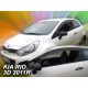 Heko 2 dielny deflektor KIA Rio 3 dverový 2012- (20163)