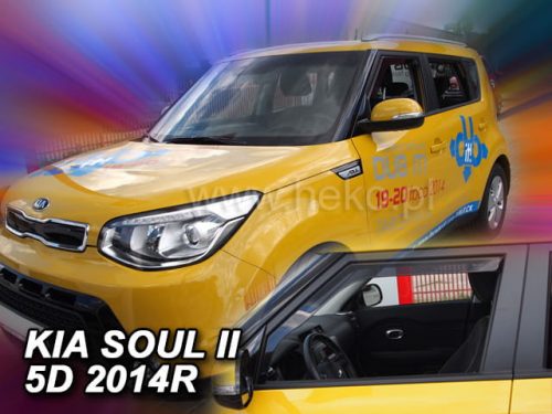 Heko 2 dielny deflektor KIA Soul 5 dverový 2013- (20164)