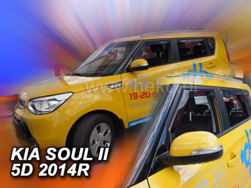 Heko 4 dielny deflektor KIA Soul 5 dverový 2013- (20165)