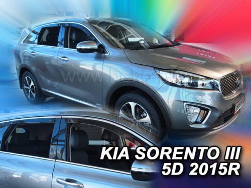 Heko 4 dielny deflektor KIA Sorento 5 dverový SUV 2015- (20167)