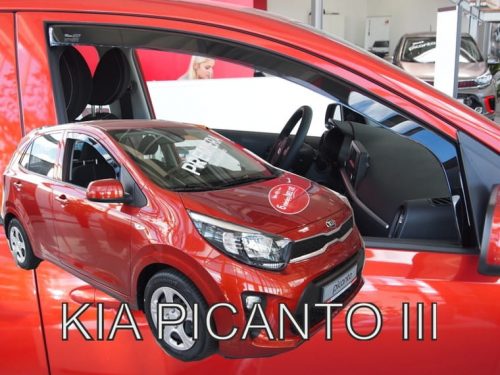 Heko 2 dielny deflektor KIA Picanto 5 dverový 2017- (20176)