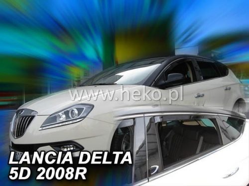 Heko 4 dielny deflektor Lancia Delta 5 dverový hatchback 2009- (21213)